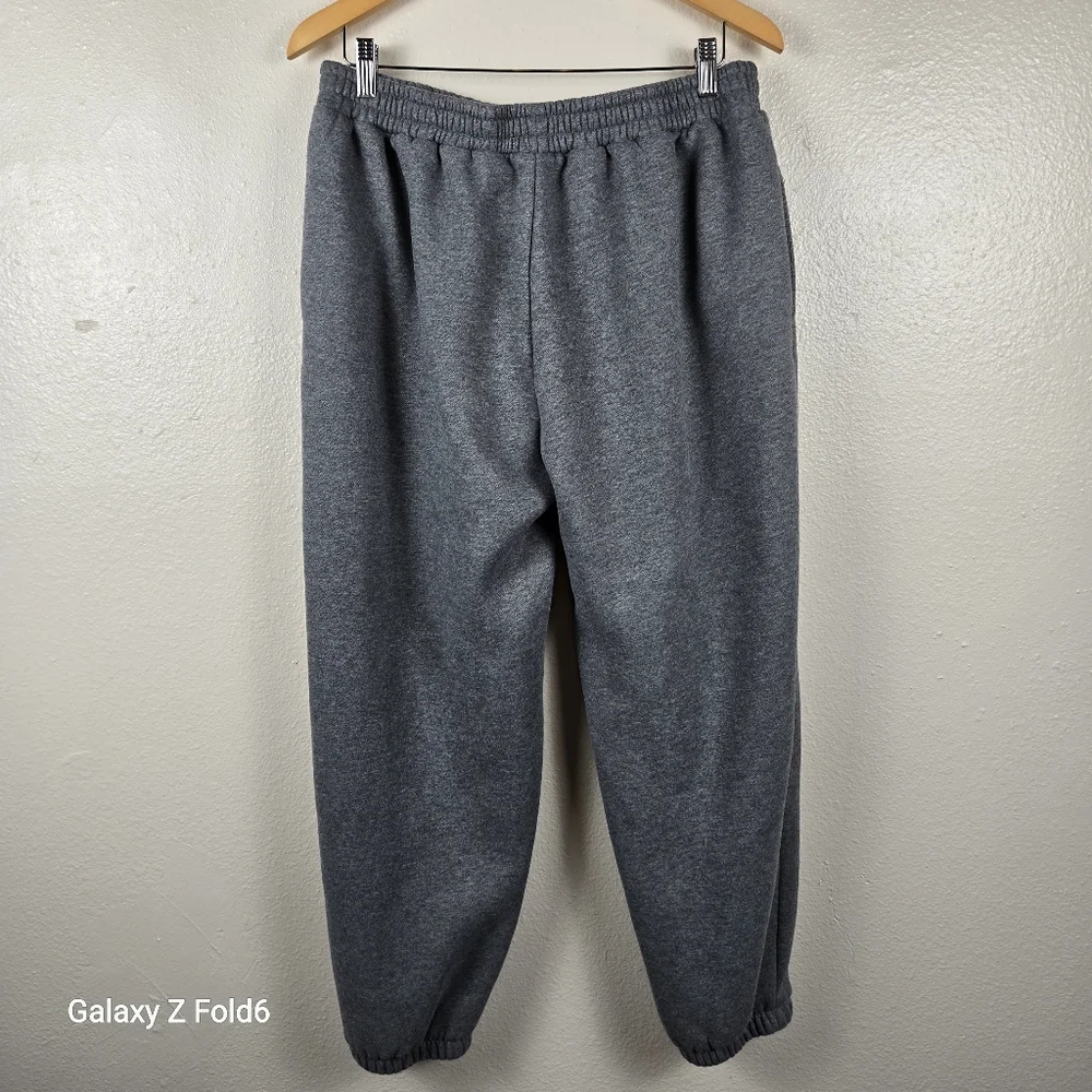 ANRABESS Women’s Fleece Jogger Sweatpants XL Gray‎ Cozy Loungewear Drawstring